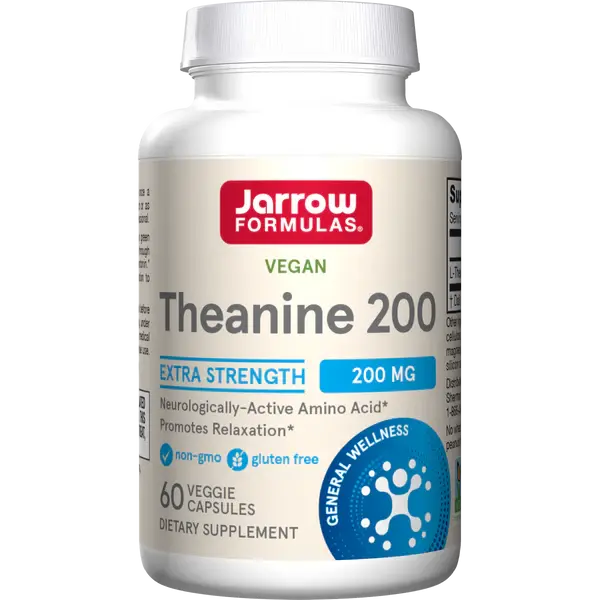 Jarrow Formulas Extra Strength Theanine 200mg